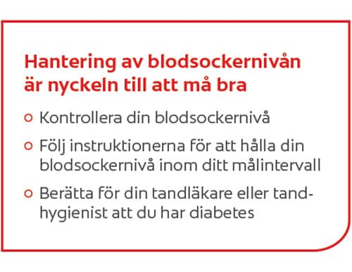 Hantering av blodsockernivån är nyckeln till att må bra