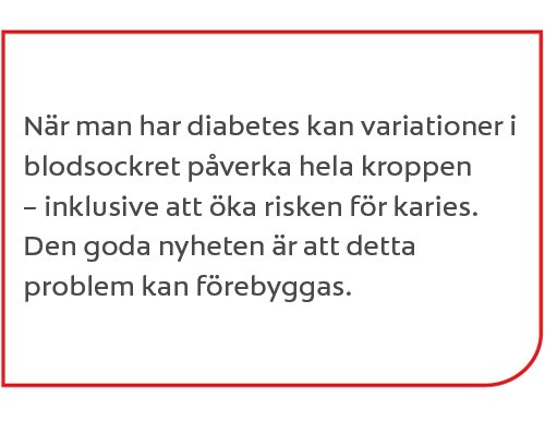 När man har diabetes